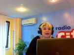 Lucie Daňková, zprávařka v pořadu Tajemný rok. Krátce po svém nástupu do teamu. Září 2010