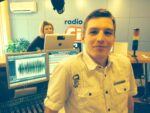 Lucie Daňková a Josef Klouda ve studiu radia City 93,7 FM